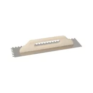 Kubala fogazott glettvas 130 x 480 mm, 10x10 mm (mak2622)