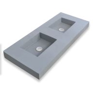   Marmox SQUARE DOUBLE SINK dupla mosdópult 1170x585x100 mm (marcenterdoublesink1170)