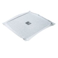   Marmox RC 90 SLIM Central zuhanytálca V2A szálcsiszolt fedrács, 900x900x22 mm (marrc90scq)