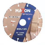  Diatech MAXON univerzális vágókorong fához 125x22,2 mm (mdl125)