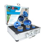   Diatech MAXON gyémántfúró készlet 20-27-35-55-68 mm M14 (mgycsfk1)