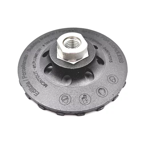 Montolit PLUME gyémánt csiszolótárcsa 100 mm × M14 (mtplume100)