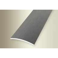   PF 458 U alu íves átvezető profil, F2G imitált rm. acél, szél.:20mm, 100 cm  (pf10581012)