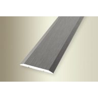   PF 442 SK alu lapos átvezető profil, F2G imitált rm. acél, szél.:25mm, 100 cm  (pf11421002)