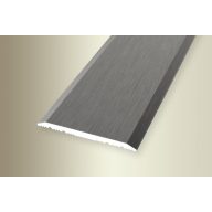   PF 443 SK alu lapos átvezető profil, F2G imitált rm. acél, szél.:32mm, 100 cm  (pf11431002)