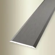   PF 443 SK átvezető profil, F2G alu optikai szálcsiszolt rm. acél, 100 cm (pf11431002)