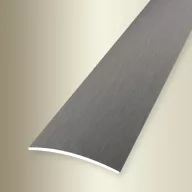   PF 458 U íves átvezető profil, F2G alu optikai szálcsiszolt rm. acél, 100 cm (pf10581012)