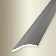   PF 248 SK íves átvezető profil, F2G alu optikai szálcsiszolt rm. acél, 270 cm (pf13482702)