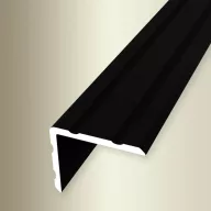   PF 234 SK lépcső profil, F16 alu matt fekete, 100 cm (pf15341016)