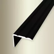   PF 235 SK lépcső profil, F16 alu matt fekete, 100 cm (pf15351016)