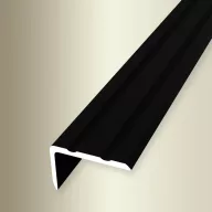   PF 237 SK lépcső profil, F16 alu matt fekete, 100 cm (pf15371016)