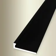   PF 299 U indító és lezáró profil, F16 alu matt fekete, 250 cm (pf18202516)