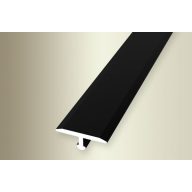   PF 289 alu T profil, F16 matt fekete , szél.:14mm, 250 cm  (pf18892516)