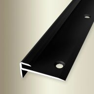   PF 809 lépcső profil, F16 alu matt fekete, 250 cm (pf24032526)