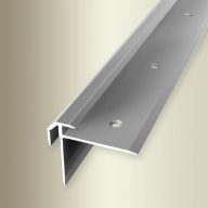   PF 835 lépcső profil, F4 alu matt ezüst, 250 cm (pf24502504)