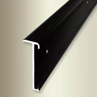   PF 845 lépcső profil, F16 alu matt fekete, 300 cm (pf25453016)