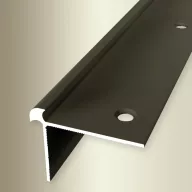   PF 873 lépcső profil, F6 alu matt bronz, 250 cm (pf25732506)