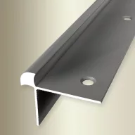   PF 874 lépcső profil, F2 alu optikai rm. acél, 100 cm (pf25741002)