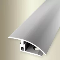   PF 556 íves átvezető profil, F4 alu matt ezüst, 7-12mm, 100 cm (pf64401004)