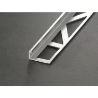   Proline PROFLOOR L profil élvédő, alu, eloxált fényes ezüst, 10mm / 250 cm (pro13360)