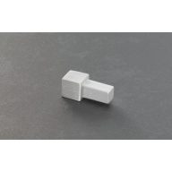   Proline PRODECOR Q négyzet uni sarok, eloxált szálcsiszolt ezüst, 10mm  (pro203251)