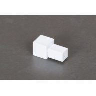   Proline PRODECOR Q négyzet uni sarok, alu öntvény, ragyogó fehér, 10mm  (pro205741)