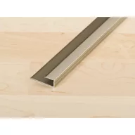   Proline PROFACE indító és lezáró profil, eloxált alu, imitált rm acél, 7-9mm / 270 cm (pro30728)