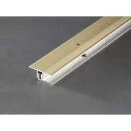   Proline PROCOVER Uni átvezető profil, eloxált pezsgő, 6,5-15mm / 270 cm (pro31218)