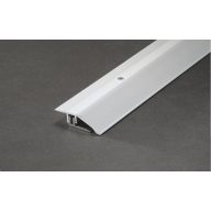   Proline PROCOVER Uni íves átvezető profil, eloxált ezüst, 0-15mm / 90 cm  (pro32115)