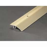   Proline PROCOVER Uni íves átvezető profil, eloxált pezsgő, 0-15mm / 90 cm (pro32118)