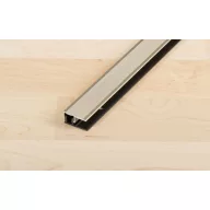   Proline PROCOVERclip Uni indító és lezáró profil, optikai rm. acél, 7-18mm / 270 cm (pro33034)