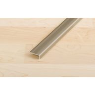   Proline PROSTEP lépcső profil, alu, imitált rm acél, 25x10mm / 270 cm  (pro88614)