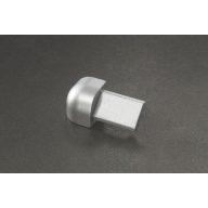   Proline AEZS 80 íves külső sarok, ezüst, 8mm  (proaezs080)