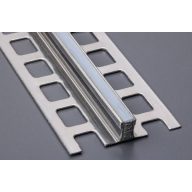   Proline DEG dilatációs profil 10mm, V2A acél, betonszürke, 12,5mm / 250 cm  (prodeg1251)