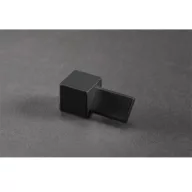   Proline EQZS 100 négyzet uni sarok, matt fekete, 10mm (proeqzs100RAL9011)