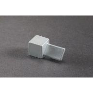   Proline EQZS 125 négyzet uni sarok, eloxált ezüst, 12,5mm  (proeqzs125)
