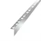 Proline GEBR lejtéstakaró profil jobb, szálcsiszolt V2A acél, 10mm / 200 cm (progebr100200)