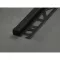 Proline QEB négyzet profil élvédő, antracit, V2A acél, 12,5mm / 250 cm (proqeb1251sral7016)