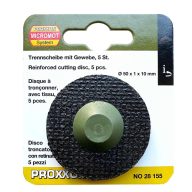   Proxxon vágókorong acél, fém, műanyag és fa vágásához 50mm 5db (prx28155)