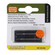 Proxxon gyémánt spirálfúró 0,8 és 1,2mm (prx28255)