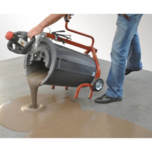 Raimondi padloponozáshoz keverő és öntő kocsi 2 kerekes 75literes (r238eun)