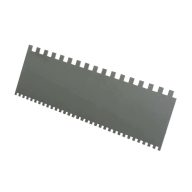   Raimondi ragasztó húzó géphez cserélhető fogazott lap 6×6 és 12×12mm 40cm (r397l36q6)