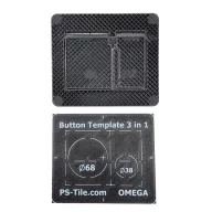 Rejtett geberit burkolható nyomólap omega (sf175omega)