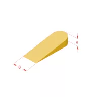   SKT 104 csempeék csúszásmentes felülettel 500db 8×38mm (skt1048500)