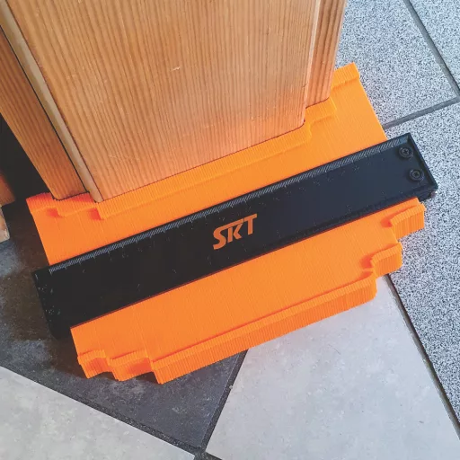 SKT formaátjelölő sablon, profilmásoló 6cm állítási lehetőség 25 cm hossz (skt17016)
