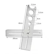 SKT furatjelölő sablon 40cm (skt171001)