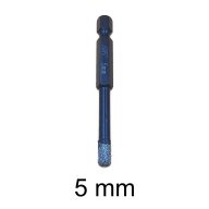   SKT 203 gyémánt lyukfúró fúrógéphez, 5 mm, bit befogású (skt203005)