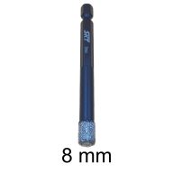   SKT 203 gyémánt lyukfúró fúrógéphez, 8 mm, bit befogású (skt203008)