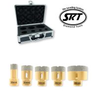   SKT 226 PRO gyémánt lyukfúró készlet 20-35-43-50-68 mm (skt226006)