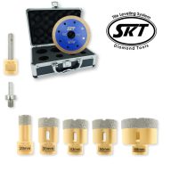   SKT 226 PRO gyémánt lyukfúró készlet 20-35-43-50-68 mm (skt226006c)